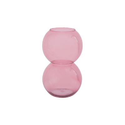 Rachell-Vaas-Urban Nature Culture Vaas Bulb roze gerecycled glas