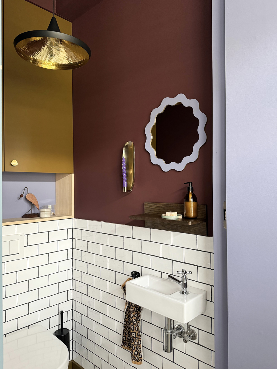 wc met kleur