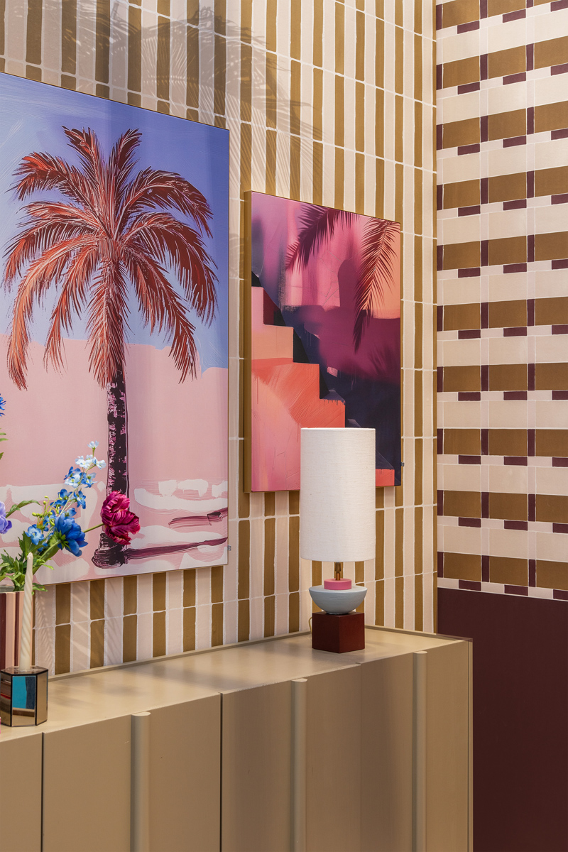 The Home Style Club x vt wonen en design beurs 2024 - Behangcollectie Palm Springs (51)