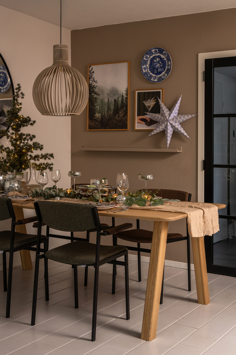 kersttafel dekken