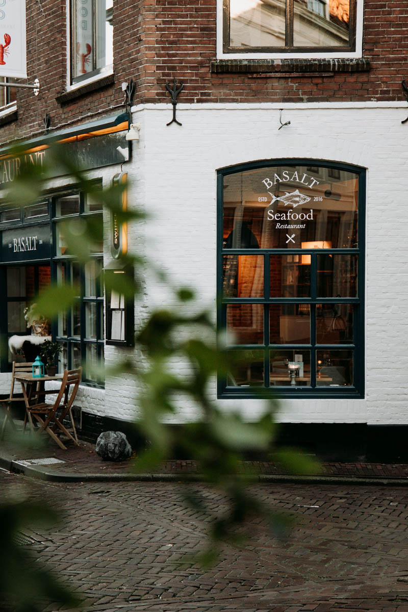 Lunch bij basalt als echte visliefhebber tijdens je weekend weg