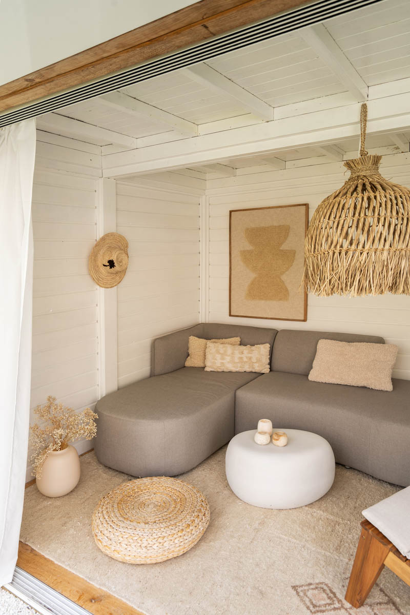 Tuinkamer van Mardou met WOOOD loungeset