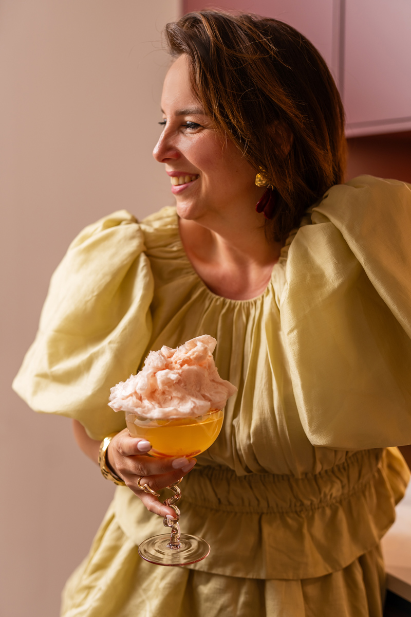Peach Silk Frizz cocktail recept