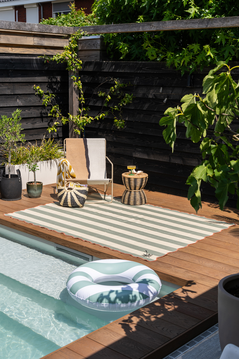 tuin boho Ibiza style vloerkleed The Home Style Club