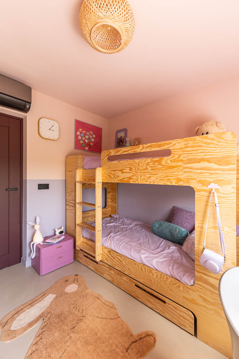 Halfhoog stapelbed van Petit Puk