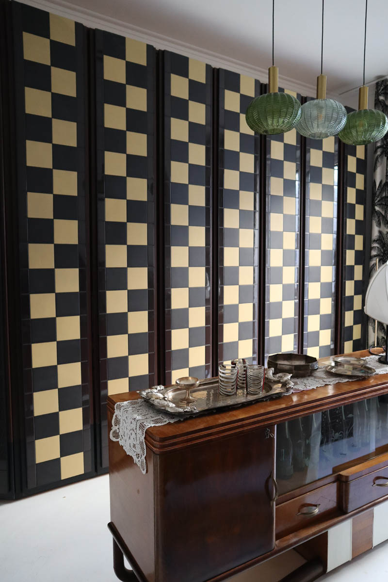 checkerboard patroon interieur trends 2026