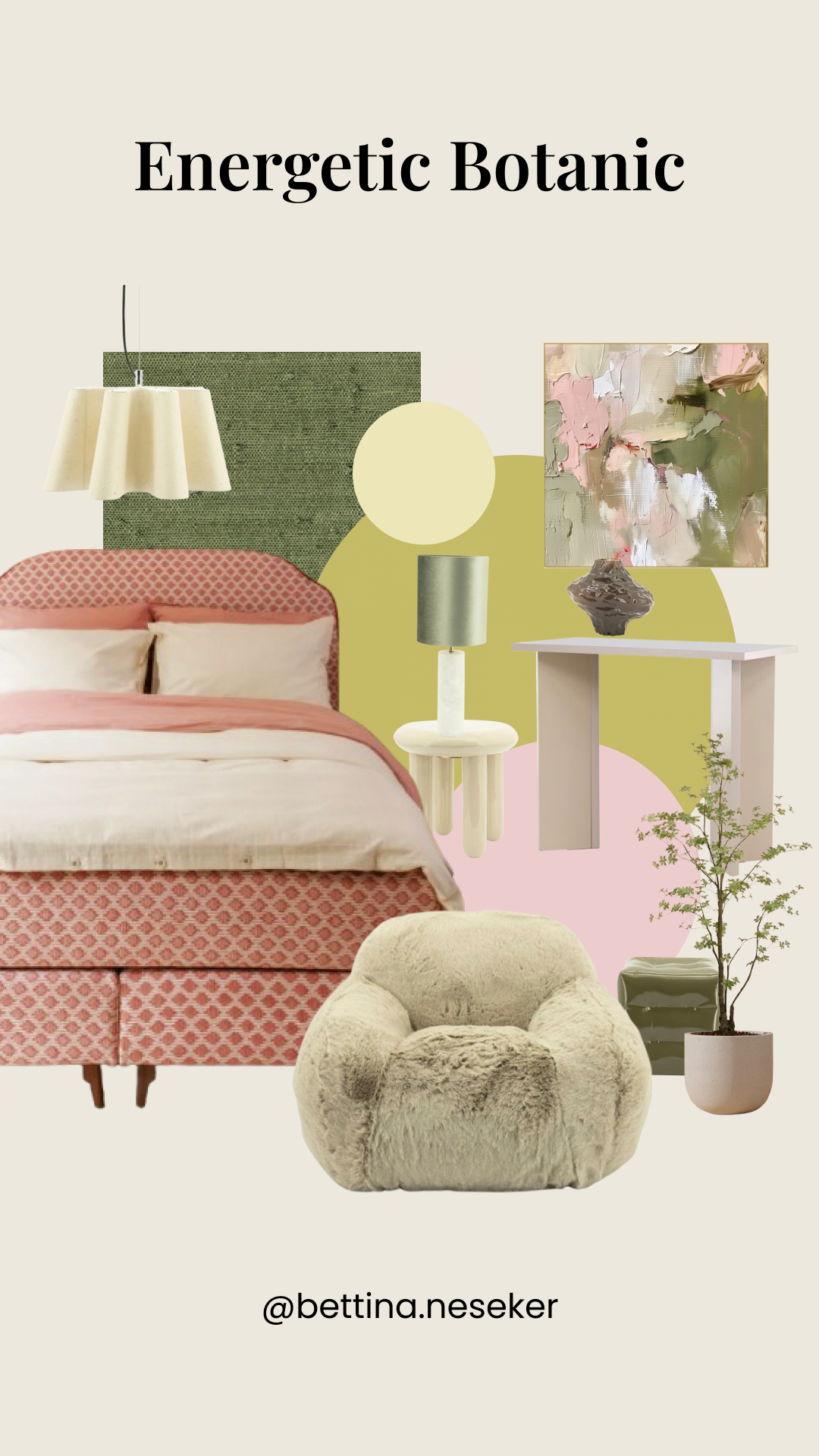Histor kleur van het jaar 2026 - Secret Safari - Moodboards Energentic Botanic
