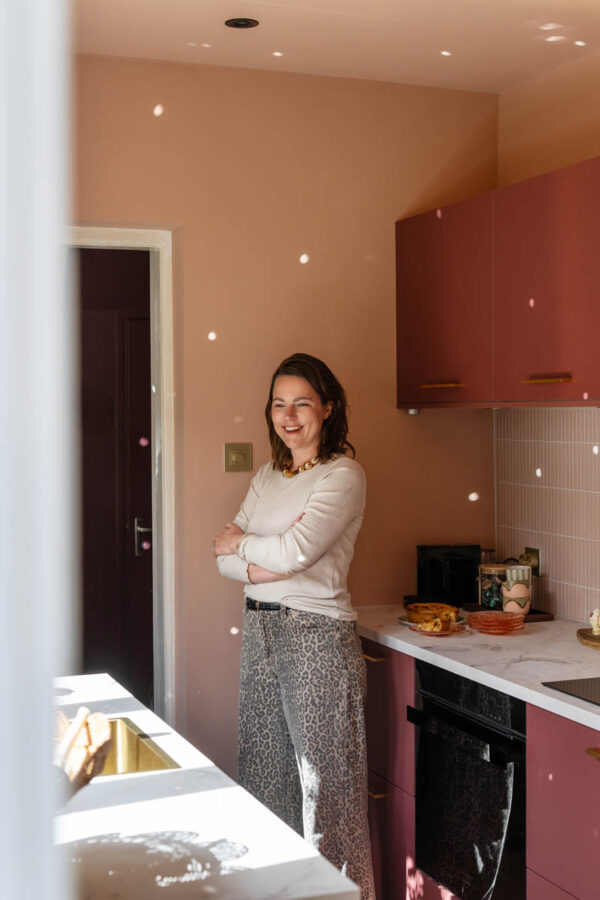 Keuken stylen - Merlot Marble the home style club brugman - bordeaux rode keuken